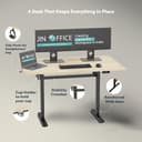 JIN Office Octave Electric Desk view 3