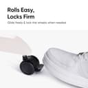 Frido Portable Standing Desk with Wheels view 7