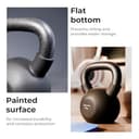 Lifelong Neoprene Cast Iron Kettlebell view 2