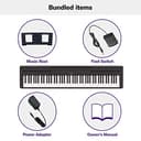 Yamaha P-45B Digital Piano (88 GHS Weighted Keys) view 6