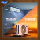 Carrier 1.5 Ton 3 Star Flexicool Inverter Split AC (6-in-1, CAI18EE3R36F1) view 4