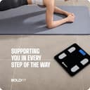 Boldfit Weight Machine for Home (LCD, Tempered Glass, 180 kg) view 8