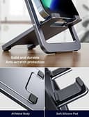 JSAUX Universal Foldable Aluminum Stand view 7