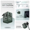 Ambrane 45W Universal Travel Adapter (ATA-04) view 2