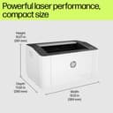 HP Laser 1008w view 4