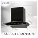 Elica WDFL 600 BLDC HAC LTW MS NERO view 5