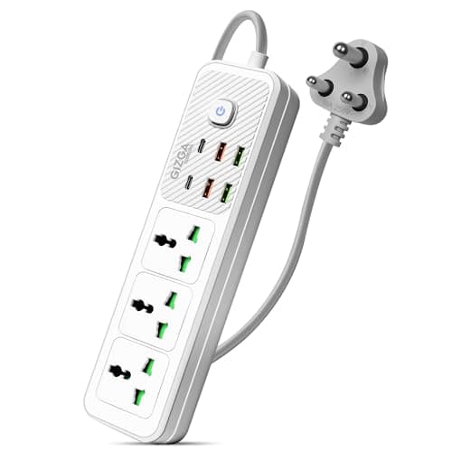 Gizga Essentials 3-Socket Surge Protector