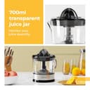 Lifelong Electric Citrus Juicer with Dual Cones view 4