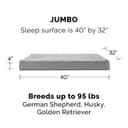 Furhaven Orthopedic Deluxe Mattress (Medium) view 2