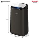 Sharp FP-J80M-H Air Purifier view 4