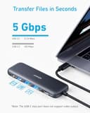 Anker 332 USB-C Hub (5-in-1) view 4