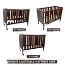 R for Rabbit Baby Den Lite Wooden Cot view 2