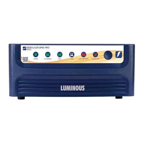 Luminous Hercules 1500 Pure Sine Wave Inverter 1400VA/12V