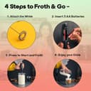 InstaCuppa Battery-Operated Frother view 8