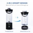 SOLARA Blendkwik 450ml Portable Blender view 5