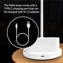 Wipro TL3 5W Rechargeable Table Lamp view 5