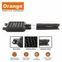 Orange Non-Stick Gas Waffle Maker view 3
