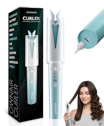 OWNAIR Cordless Automatic Hair Curler