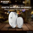 Anchor by Panasonic Kinetic Wireless Doorbell view 4