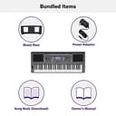 Yamaha PSR-I300 Portable Keyboard view 3