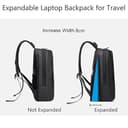 Arctic Hunter Slim 18L Expandable Laptop Backpack view 6