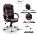 MRC M061 High Back Premium Leatherette Office Chair view 3
