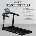 Durafit Ace Pro 4.5HP BLDC Treadmill view 3