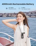 Gaiatop 180° Foldable Misting Fan with LED Display view 4