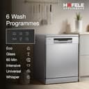 Hafele Aqua Chrome 13 Place Settings Dishwasher view 3