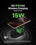 Belkin Qi2 2-in-1 Foldable Wireless Charger view 3