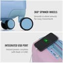 Urban Jungle by Safari 55cm Cabin Trolley view 5