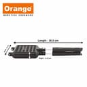 Orange Non-Stick Gas Waffle Maker view 5