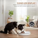 Amazon Basics Rotating Tray Pet Feeder view 3