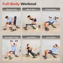 FITKIT by Cult Adjustable Bench with Leg Support view 7
