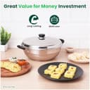 The Indus Valley Stainless Steel Multi Kadai 5 Plates view 4