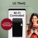 LG 8 Kg 5 Star Smart Inverter Wi-Fi TurboWash In-built Heater Fully Automatic Top Load (T80V4OB1S) view 8