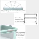 House of Quirk Aluminium Alloy Bedside Sleeper Crib view 4