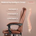 Kepler Brooks Italia Premium Leatherette Office Chair view 7