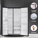 LG 655L Smart Inverter Side by Side Refrigerator GL-B257HWBY view 3