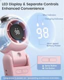 SEVENAIRE Misting Fan Portable Handheld Turbo view 4