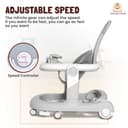Infantso Vibe & Drive 4-in-1 360° Baby Walker view 6