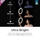 Kreo 12″ Ring Light with Tripod view 2