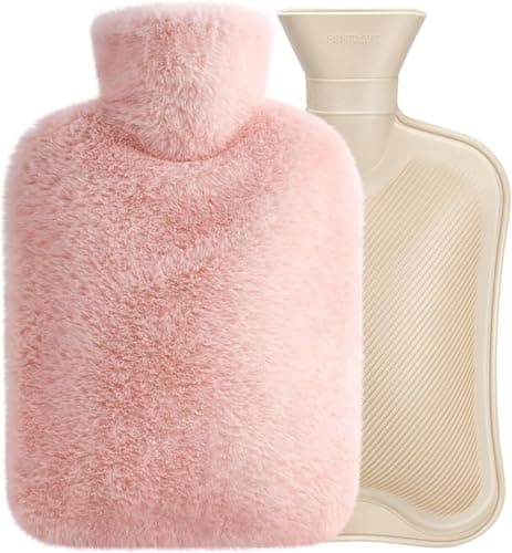 MAGHROLA Hot Water Bottle 2L with Soft Cover