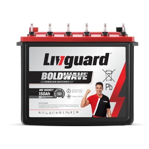 Livguard Value Plus Bold 150Ah Tall Tubular