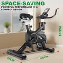 PowerMax Fitness BS-125 Spin Bike view 6