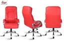 Rose Designer Chairs SpaceX Leatherette Executive High Back Chair view 6