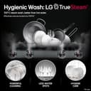 LG 14 Place Settings Inverter Direct Drive Wi-Fi Dishwasher (DFB424FP, Silver) view 3