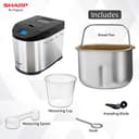Sharp Atta & Bread Maker PE-105-CS (13 Programs, Gluten-Free) view 4