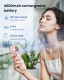 SEVENAIRE Misting Fan Portable Handheld Turbo view 2