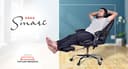 Kepler Brooks Italia Premium Leatherette Office Chair view 10